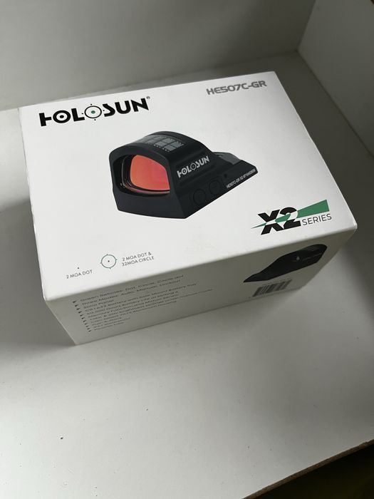 Holosun - Celownik kolimatorowy kolimator HE507C-GR X2