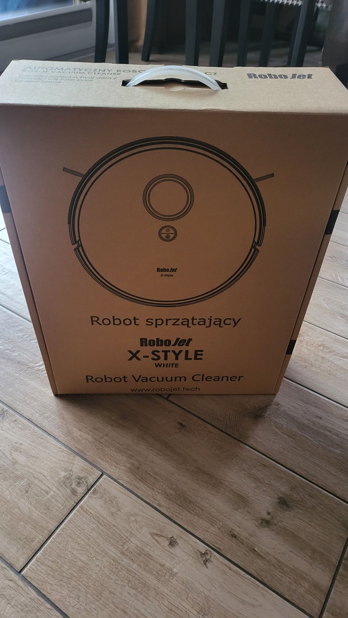 Robot sprzątający i mopujący Robojet X-Style white