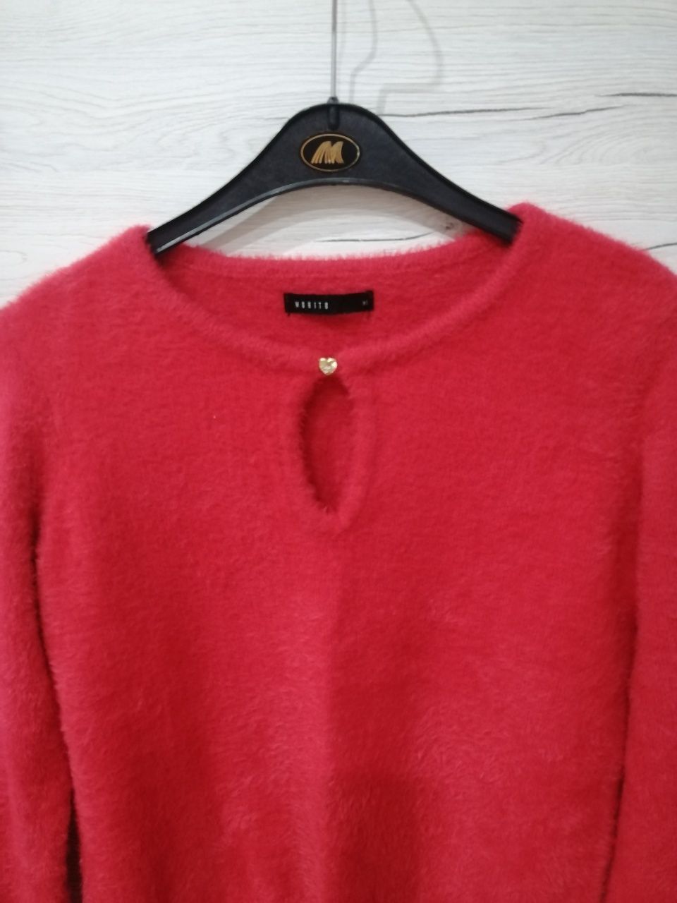 Sweter czerwony mohito XS