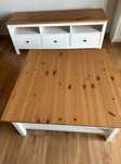 Meble Ikea Hemnes szafka RTV i stolik kawowy