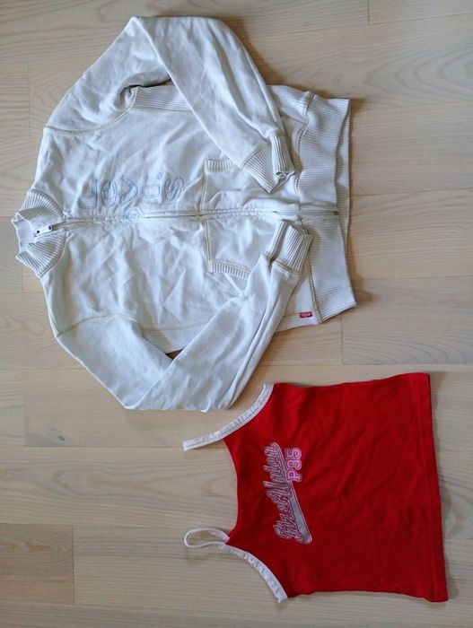 Paczka ubrań dla dziewczynki 128/134/140 - Zara kids, Sinsay, Levi's