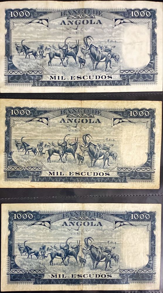 Lote Notas de Angola