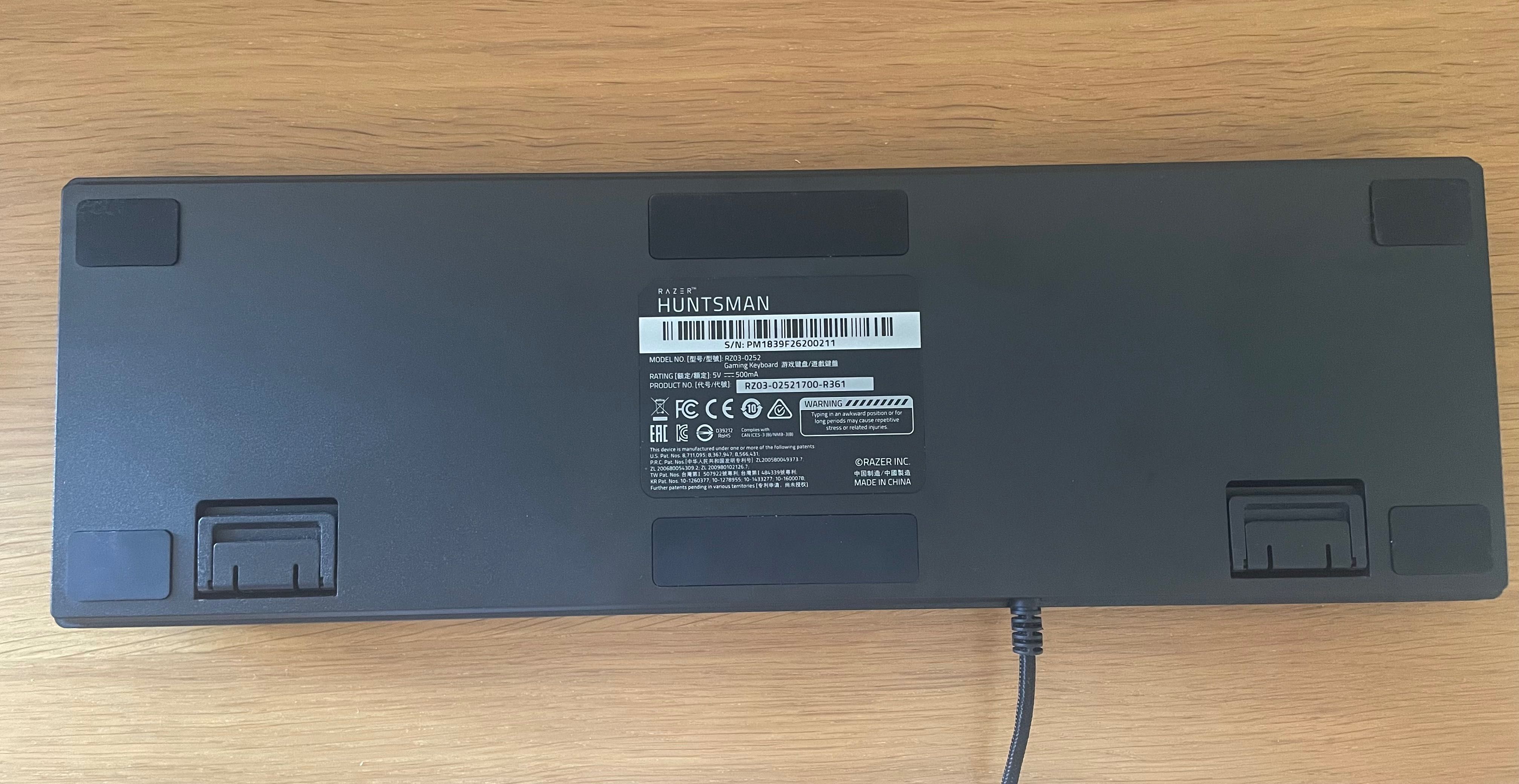 Teclado Mecânico Razer Huntsman (100%) [PT]