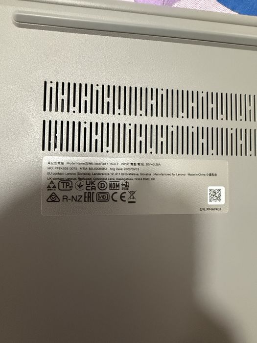 Ноутбук lenovo Ideapad 1i