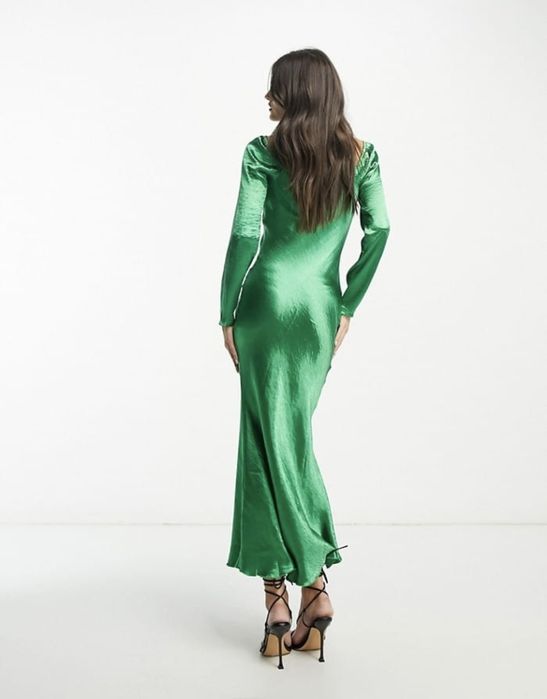 Nowa sukienka maxi Urban Threads rozmiar M zielona