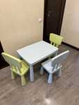 Ikea mammut стіл і 3 стільця