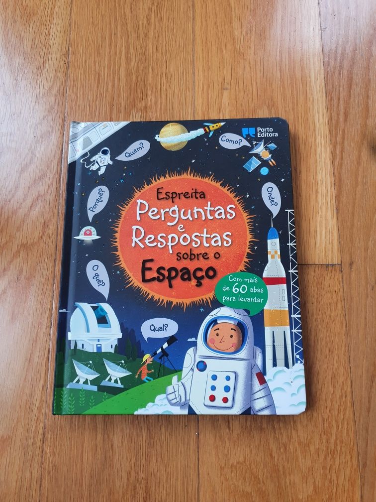 Novo - Livro "Espreita Perguntas e Respostas sobre o Espaço" - Porto E