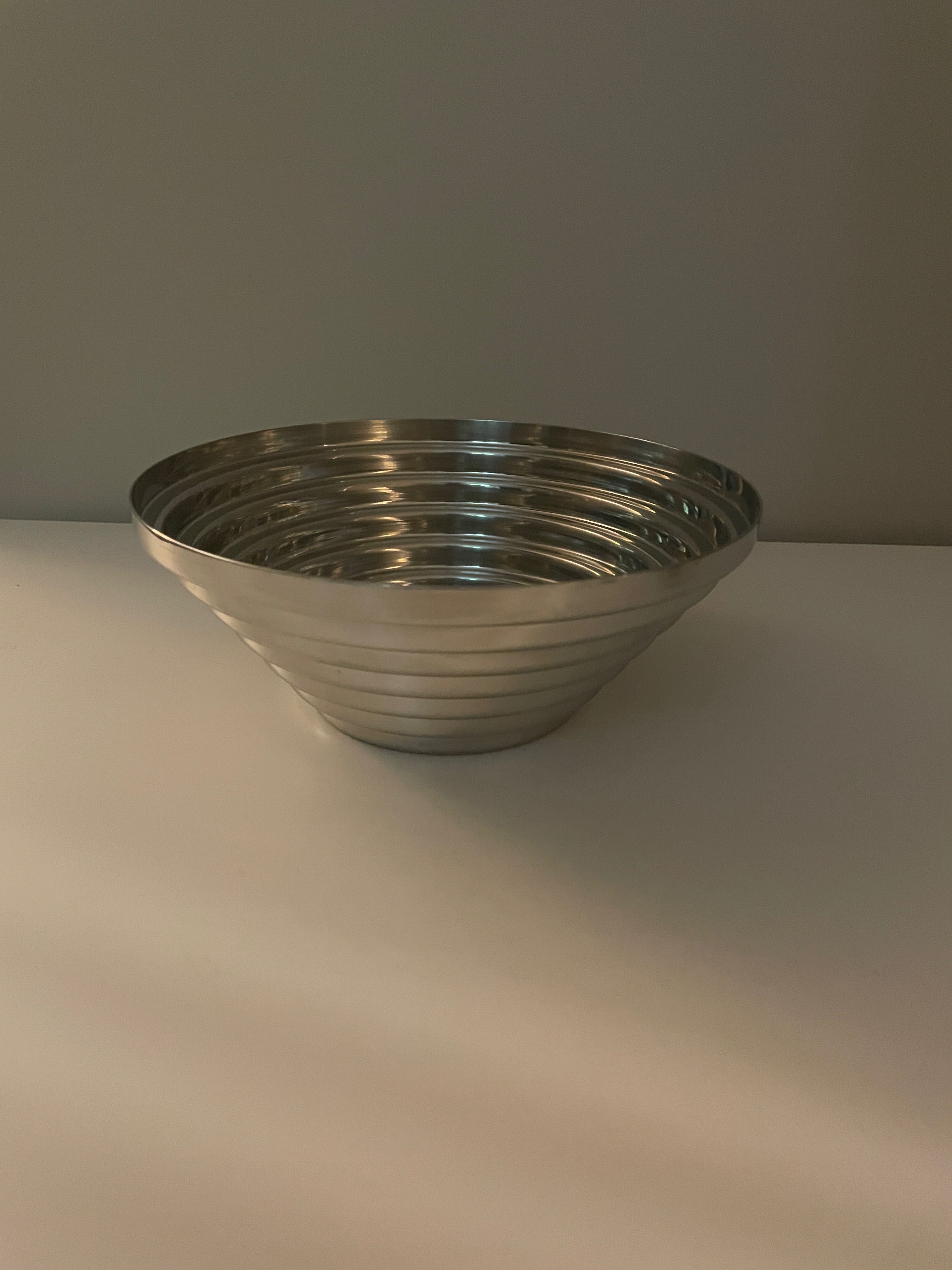 1977 Alessi Maya Bowl - misa na owoce patera stal nierdzewna