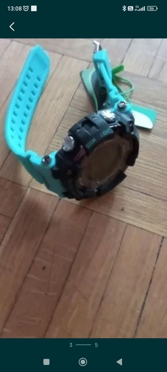 SMAEL błękit unisex zegarek cyfrowy