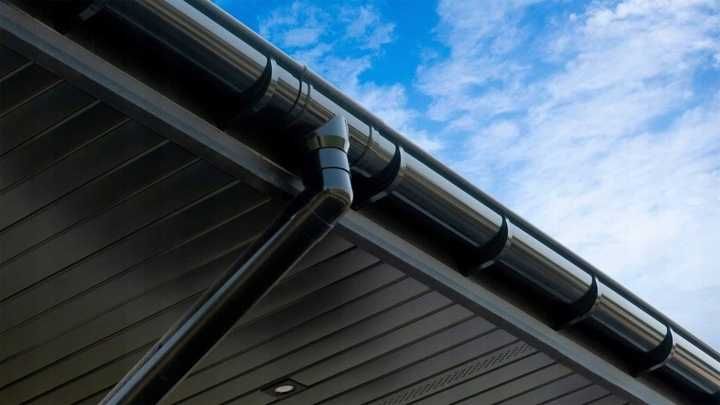 Rynna plastikowa czarna brązowa grafitowa średnica 125 mm ProAqua