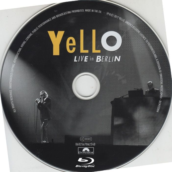 Yello Live in Berlin [2017, Synthpop, Electronic, Blu-ray, 1080i]