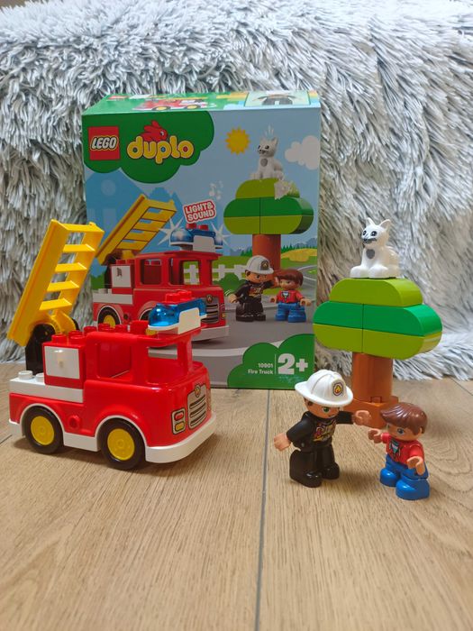 DUPLO MEGA zestaw klocków 6 pudełek z kartonikami