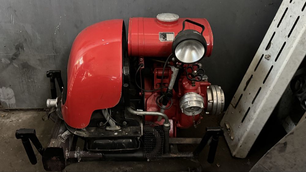VW Garbus Metz Pompa mobilna deszczownica Motopompa Strażacka 73 h