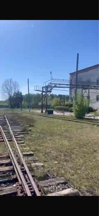 Виробнича пристанційна база з колією