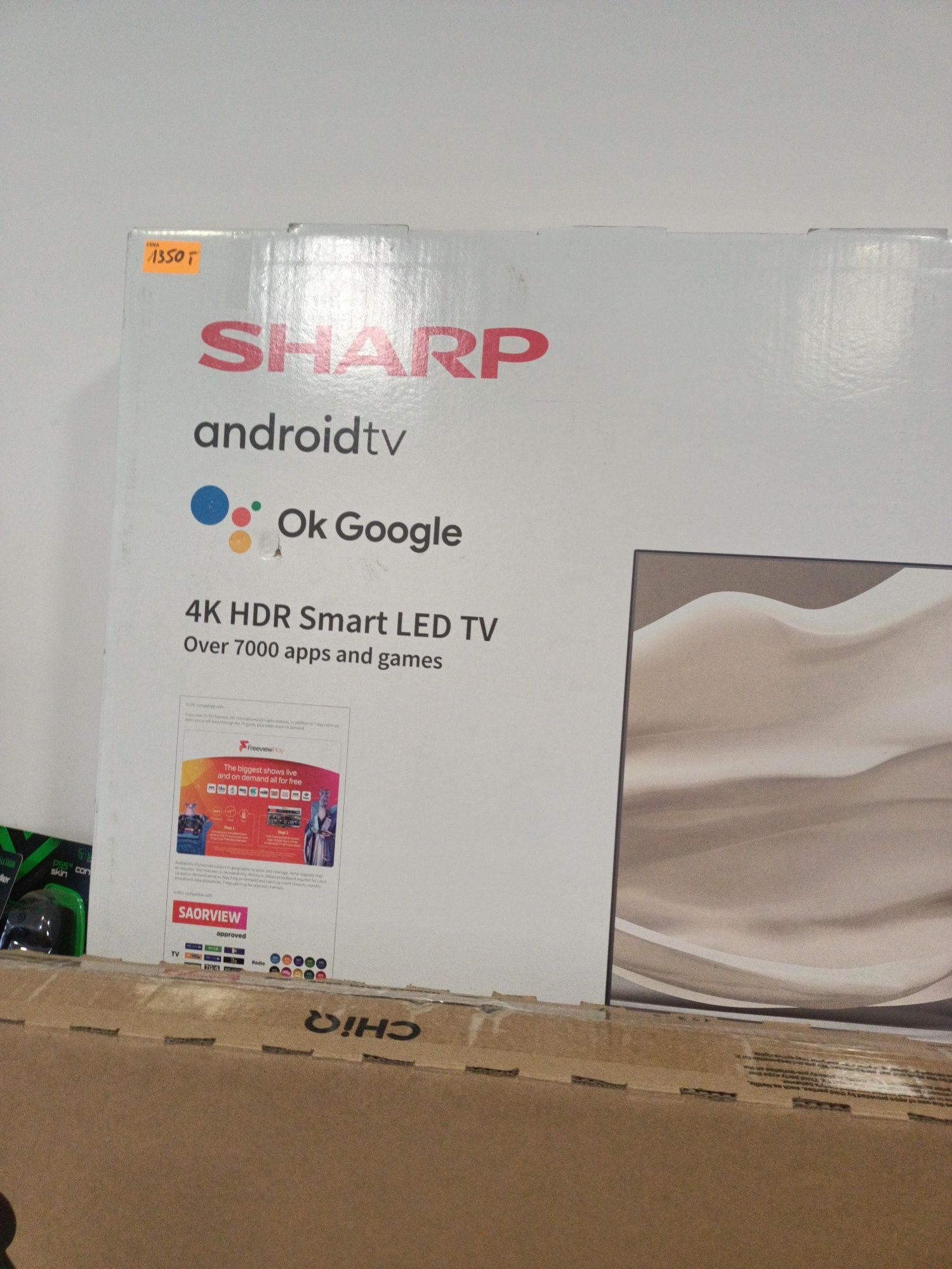 Tv Sharp 50 cali 4k Smart LED nowy