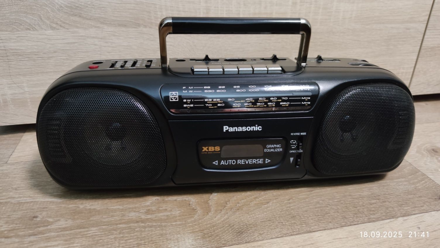 Магнитофон Panasonic RX-FS 470 и RX-FT570