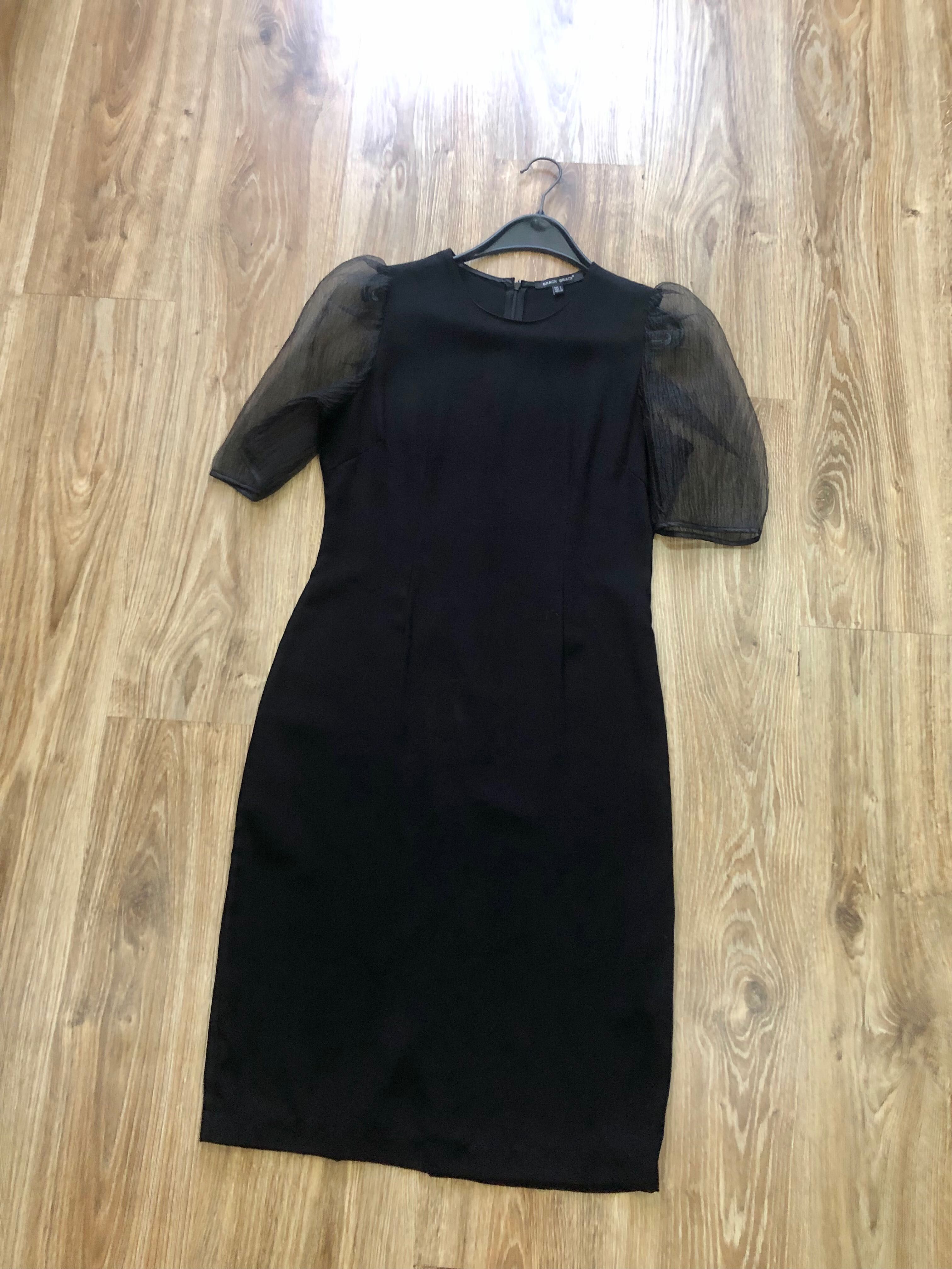Чорне плаття сукня-футляр 46 розмір