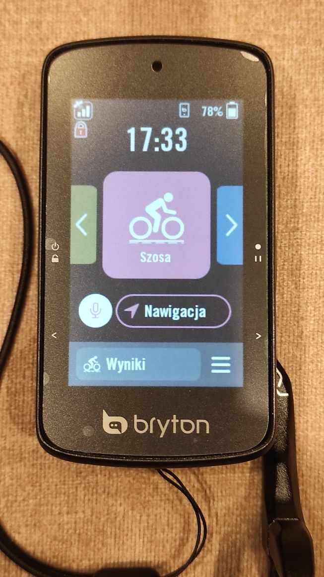 Bryton Rider 750SE licznik GPS nawigacja rowerowa