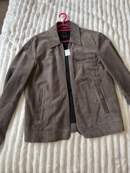 Натуральна замша- куртка нова з етікеткою.