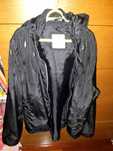 Corta vento preto com estrelas 11/12 H&M