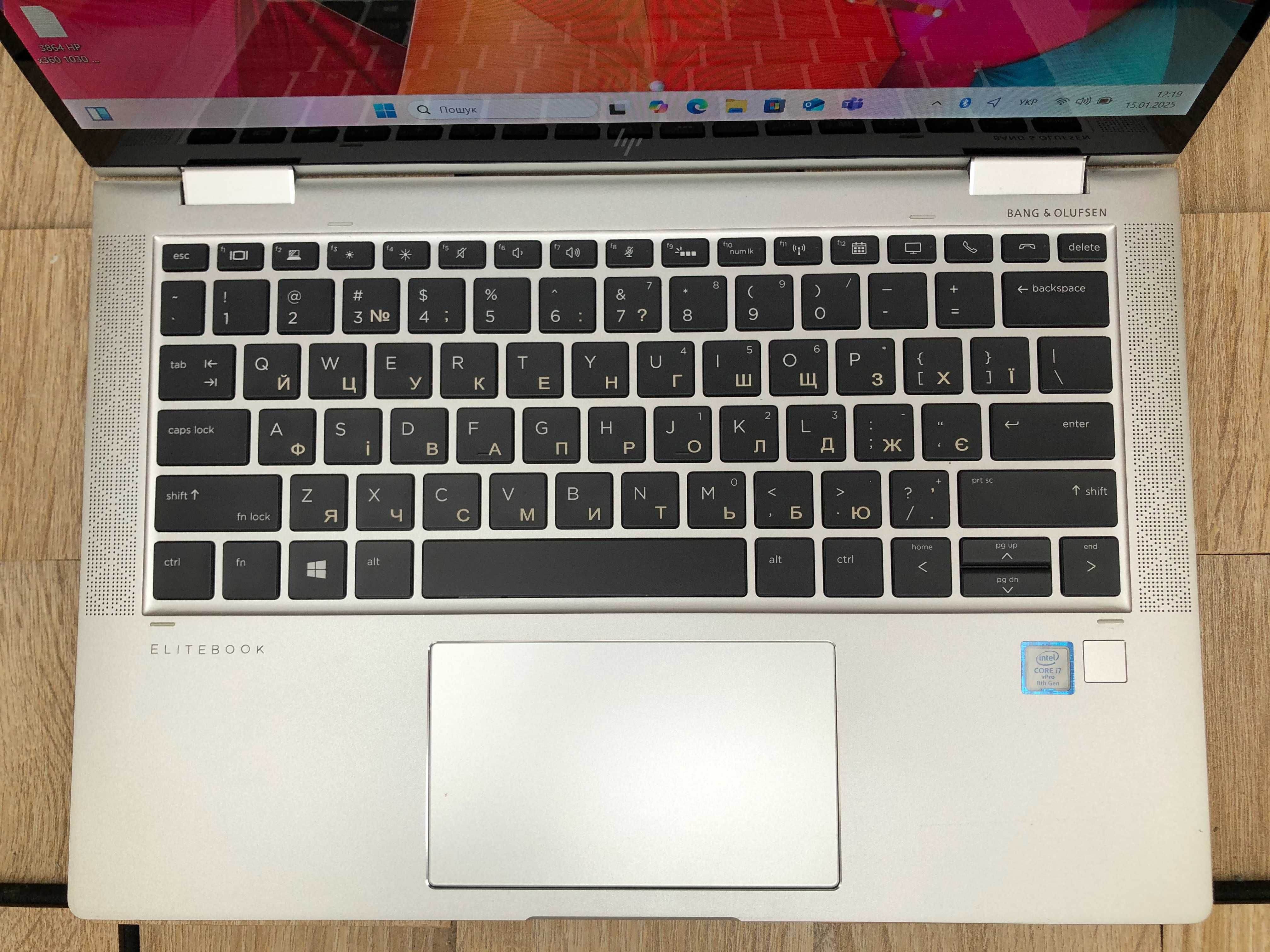 №3864 Ноутбук HP EliteBook x360 1030 G3 13,3''/i7-8650U/SSD256/16Gb
