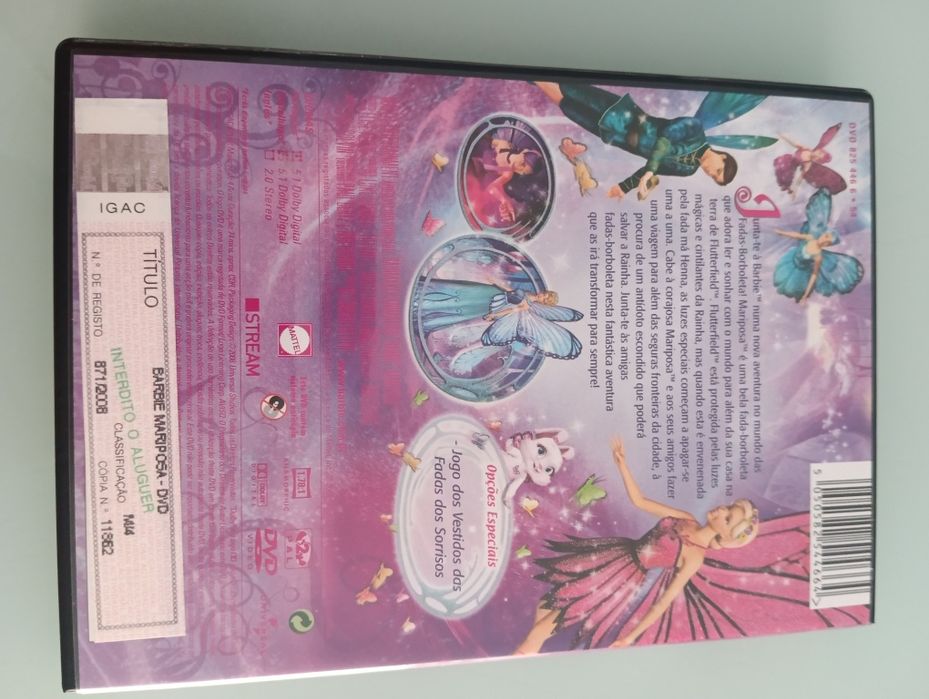 DVD Barbie mariposa