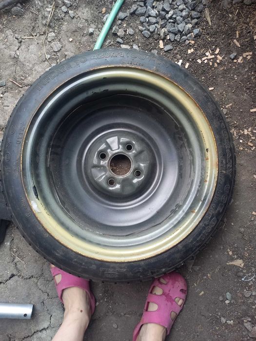 Запаска  докатка r15 115/70.