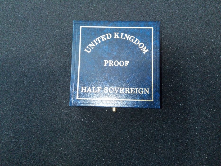 Meia libra esterlina em ouro Proof