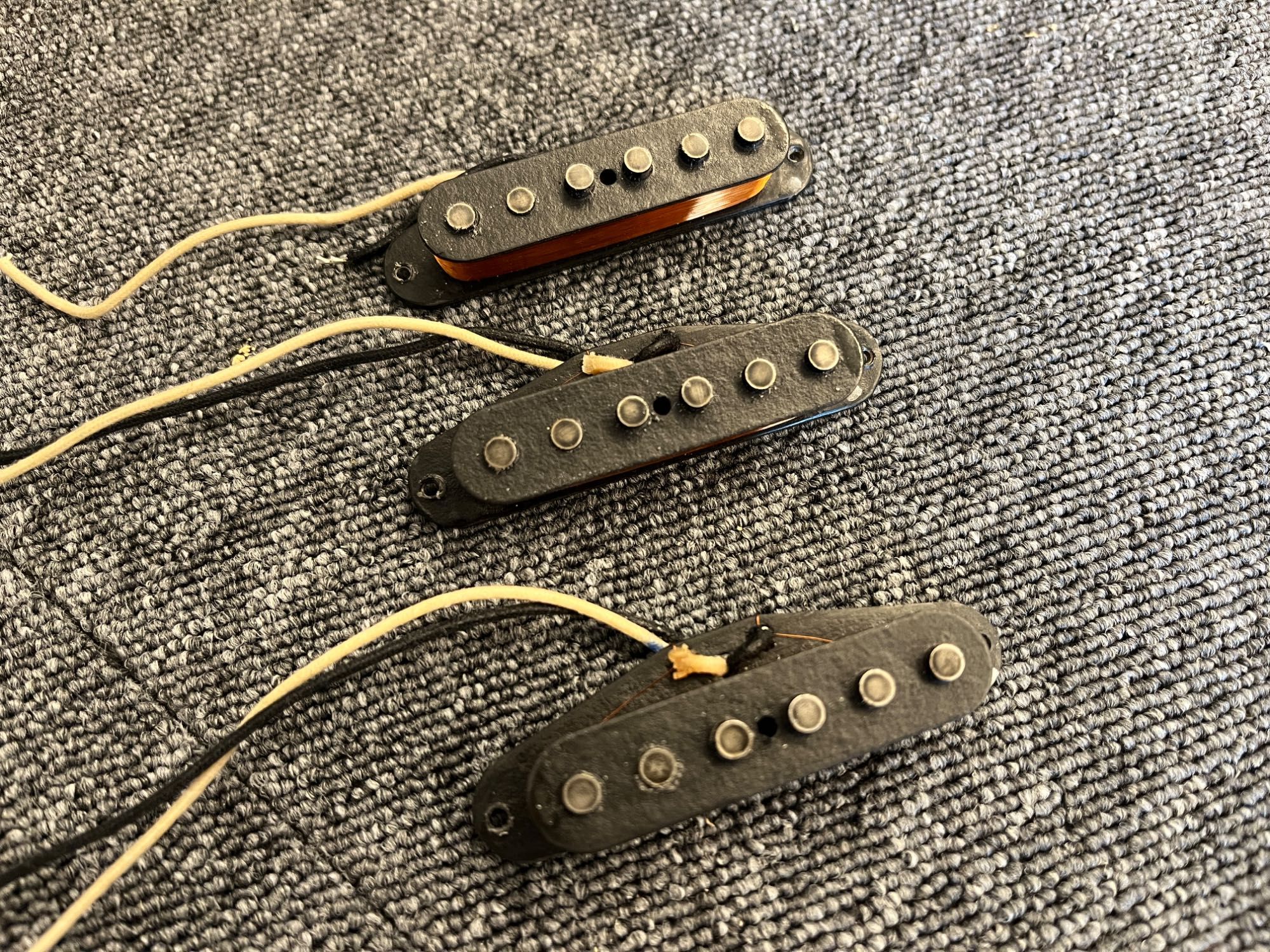 Fender Custom Shop Stratocaster Pickups Set 59 Celina Garcia HW relic