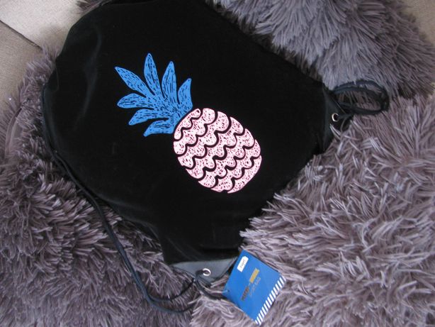 Kayet * materiałowy plecak - worek ananas dziewczęcy