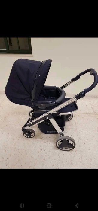 Carrinho bebecar Ip Op + babycoque + alcofa e cadeira