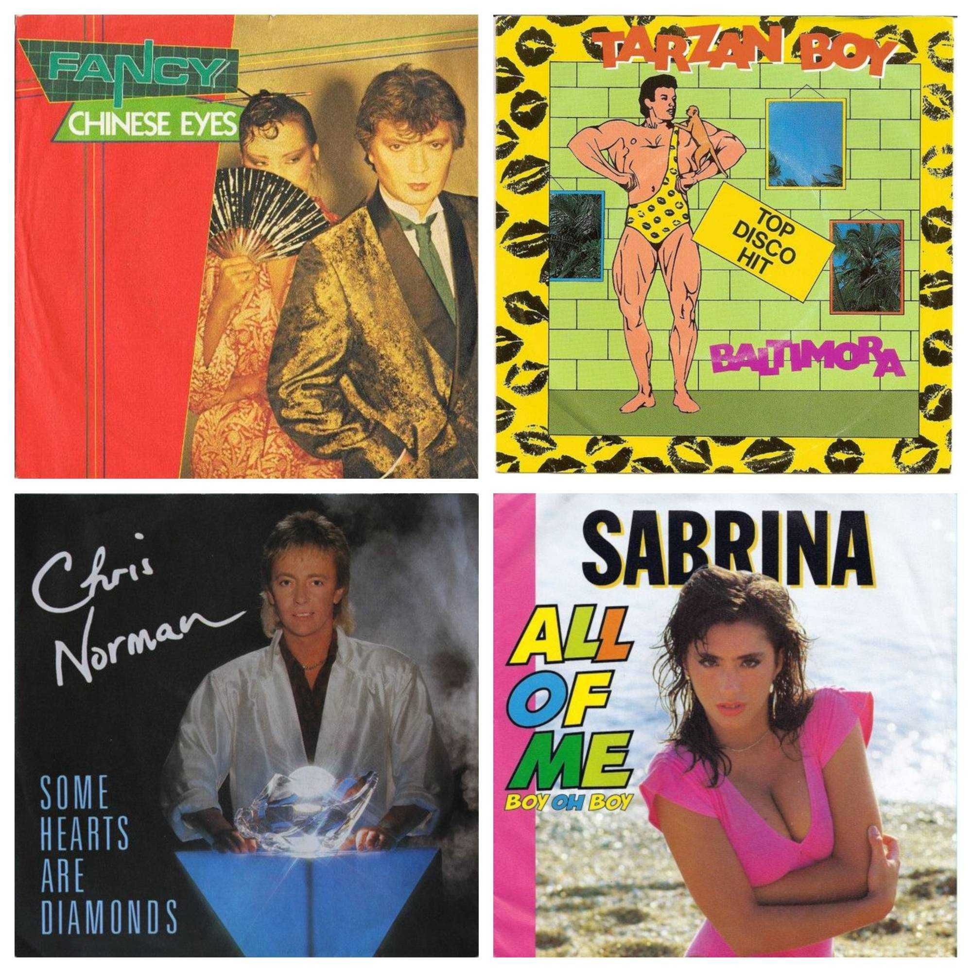 LP 7"Aneka,Aha,Scotch,Fancy,Sabrina,Chris Norman,Arabesque,Gilla vol.1