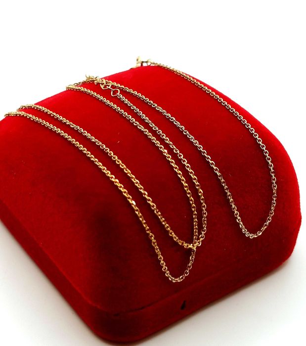 Złoty łańcuszek krótki Pr.333 W:1,04gr Dł:41-45,5cm