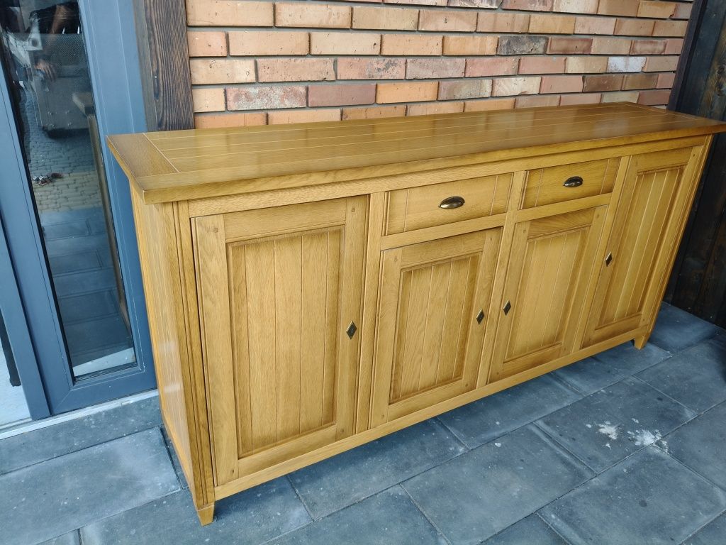 Zestaw mebli do salonu / komoda + kredens