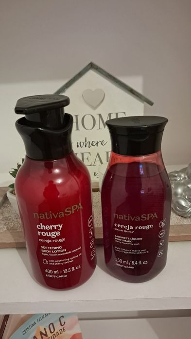Kit Nativa SPA Cherry Rouge