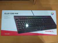 Клавіатура HYPERX Alloy Core RGB Gaming Keyboard USB Black