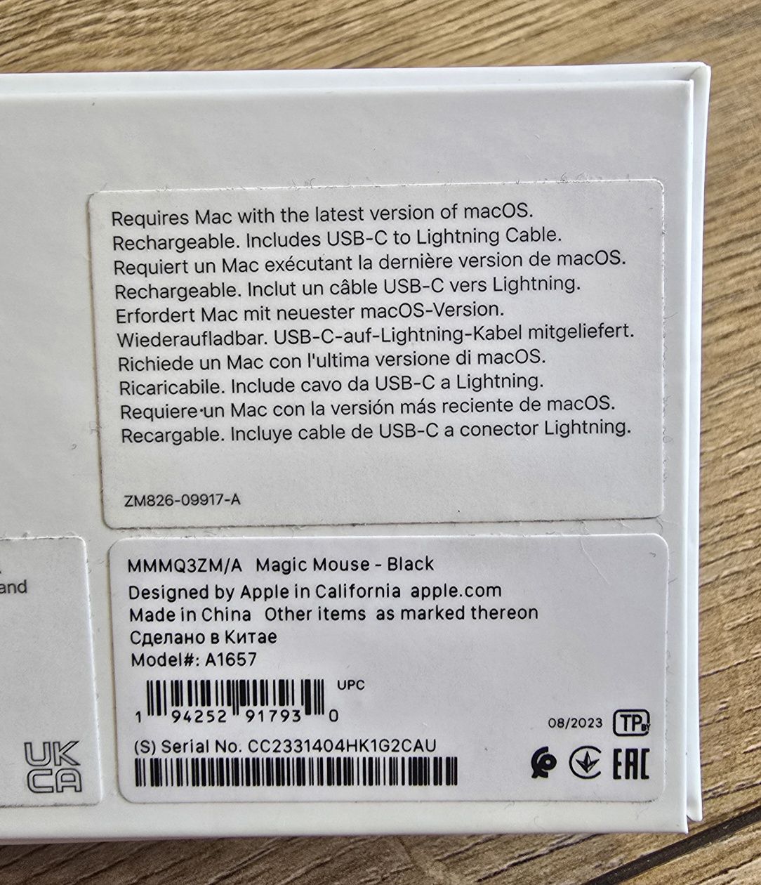 Mysz Apple Magic Mouse 2 A1657 jak nowa