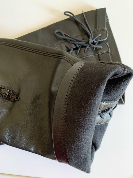 Брендові чобітки/ботфорти Швейцарія Натуршкіра р.36 устілка24см Сапоги