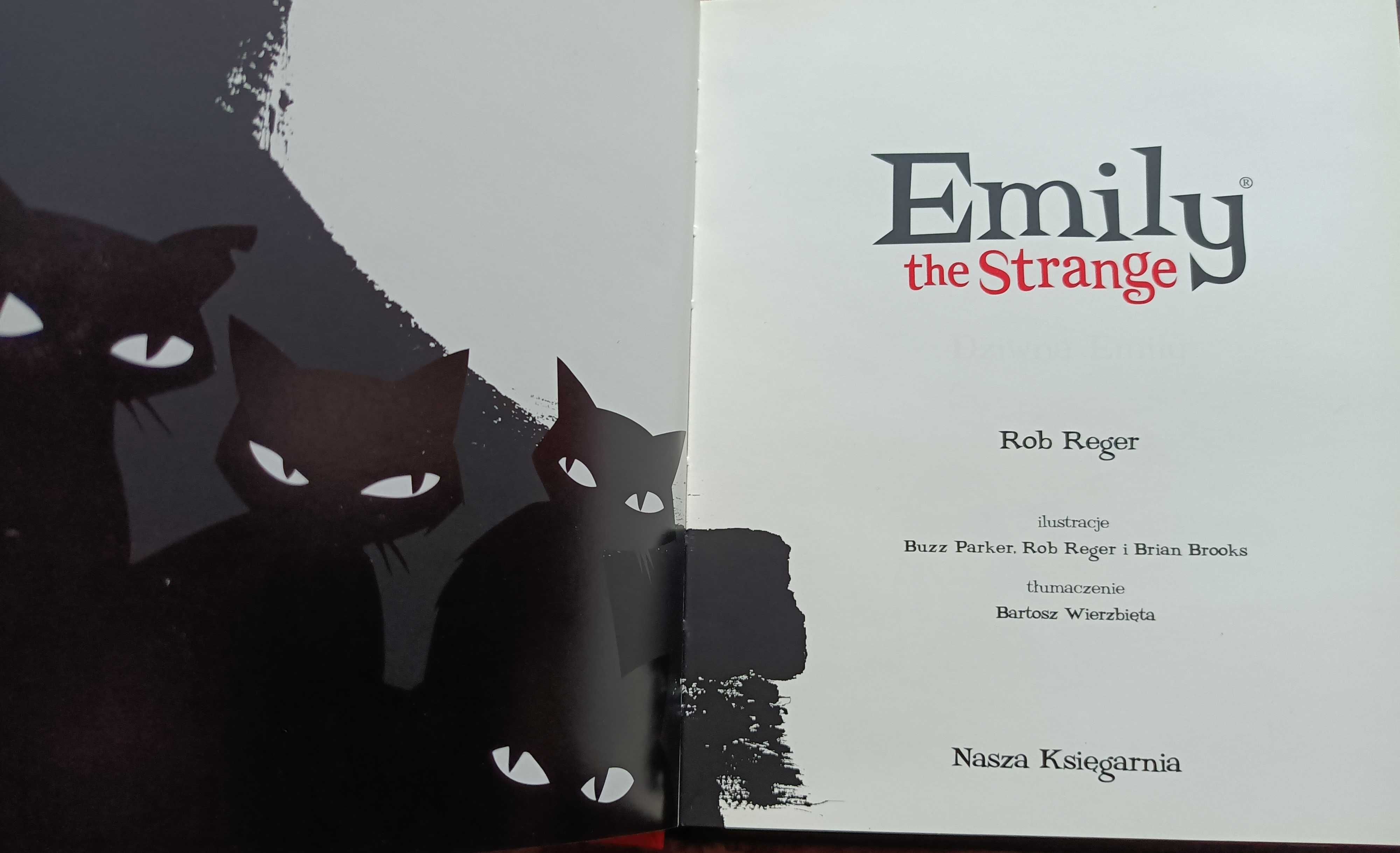 Emily the Strange-  Rob Reger, komiks po polsku