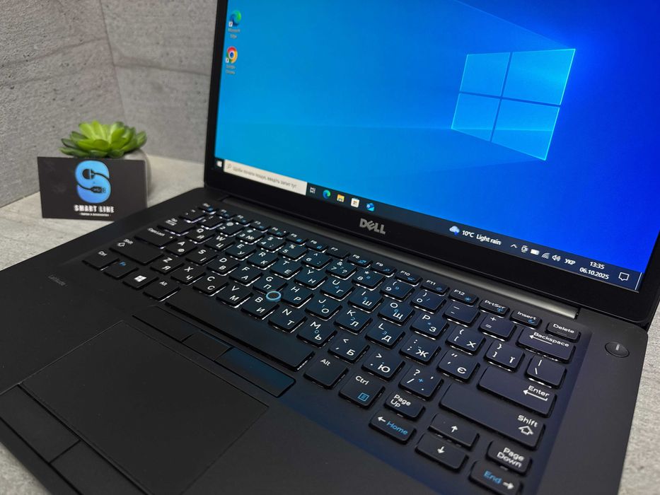 256gb ssd Стильний ноутбук Dell Делл 7480 14” FullHD ips i5-7300u