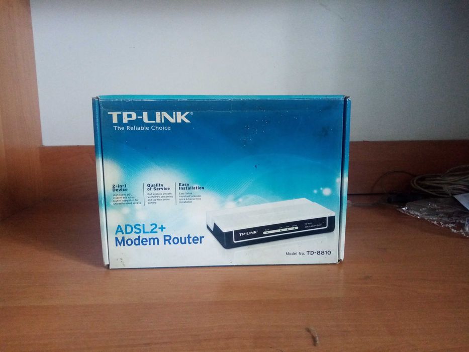 Продам модем роутер TP- LINK ADSL2+ мдель TD-8810.