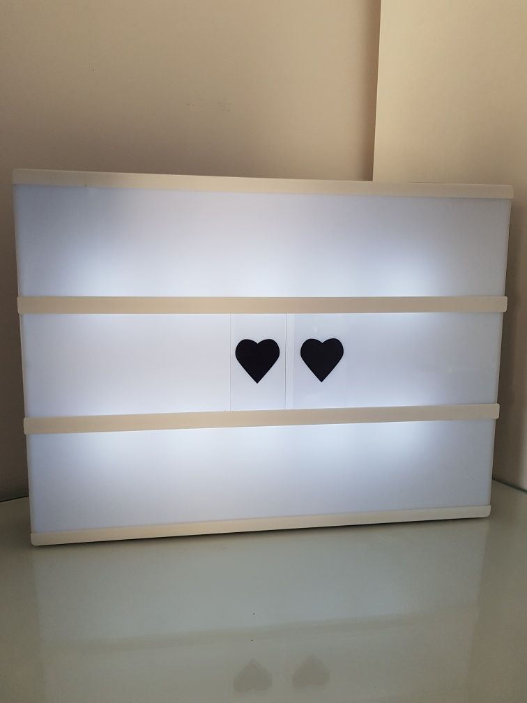 Tablica led 30x22cm.