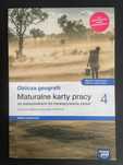 Oblicza geografii 4, maturalne karty pracy [ODBIÓR OSOBISTY]