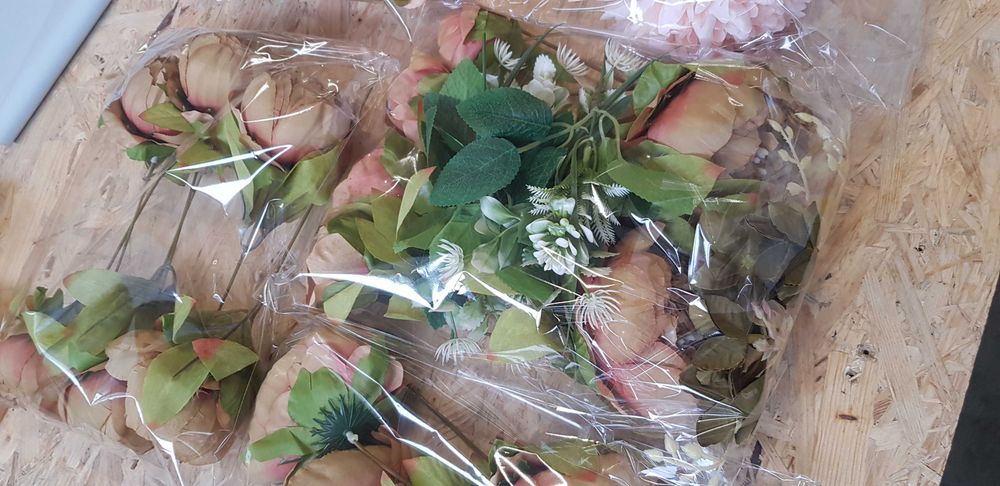 Jesienne główki kwiatowe zestaw