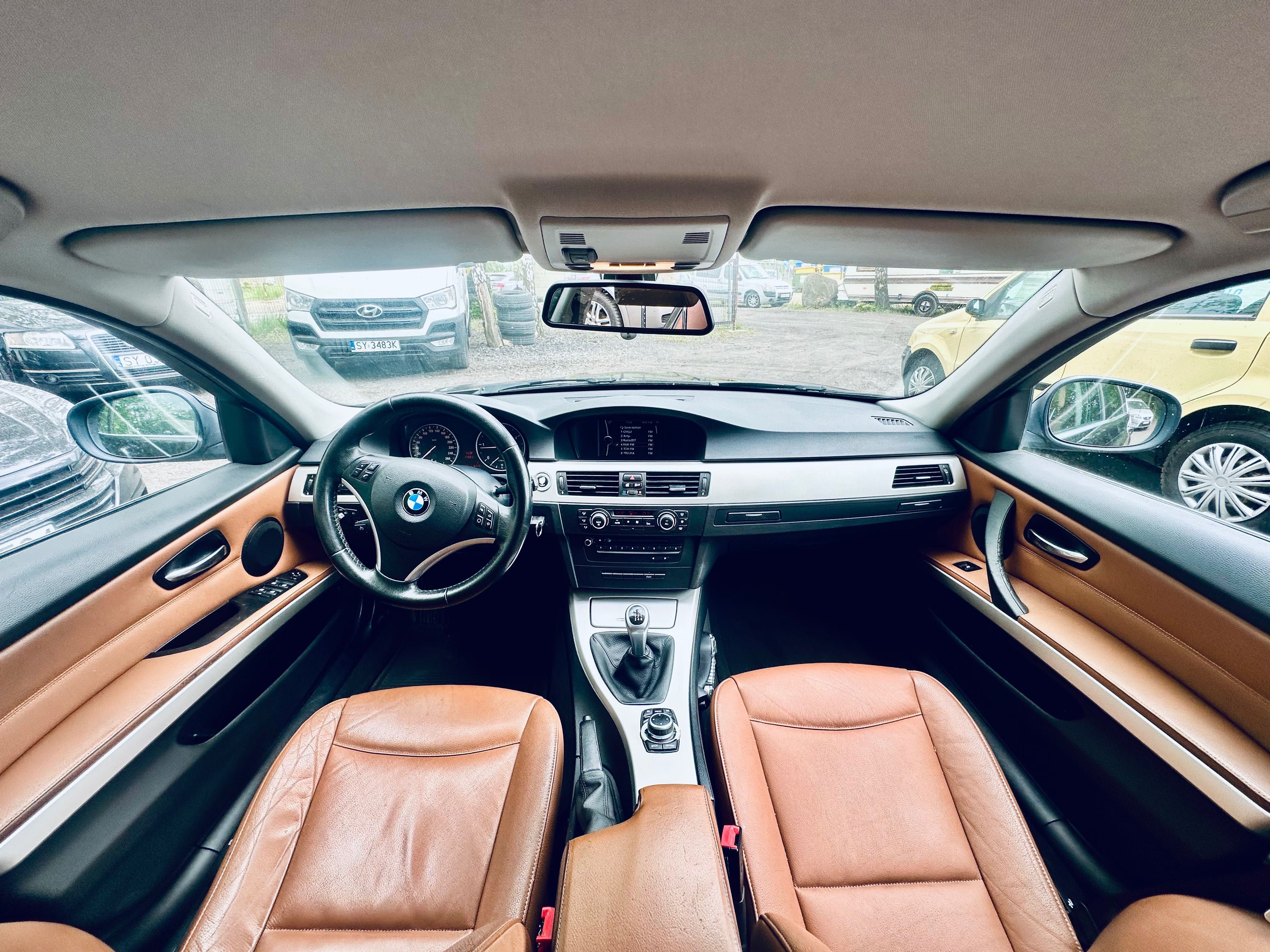 BMW 320D E91 2011r. 2.0D 163KM LIFT Brązowe Skóry Xenon USB AUX