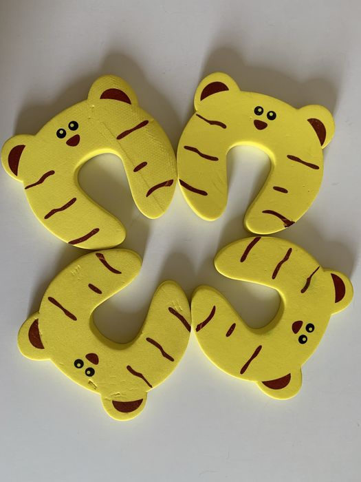 Дитяча безпека Блокатор/Стопор на двері Нappy Аnimal Захист Набір 4шт