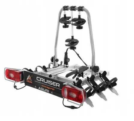 Bagażnik rowerowy platforma rowerowa na hak AGURI CRUISER 3 ROWERY
