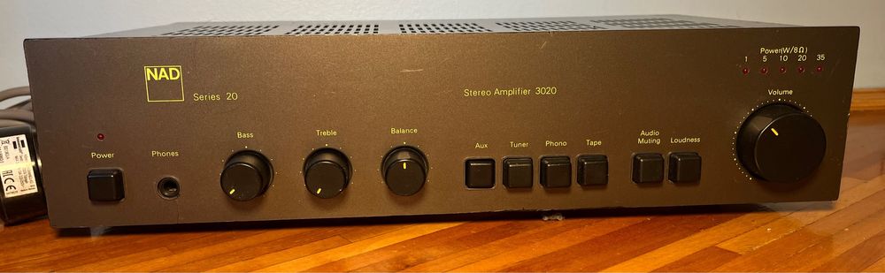 Wzmacniacz NAD 3020 Series 20 pierwsza wersja najlepsza anglik