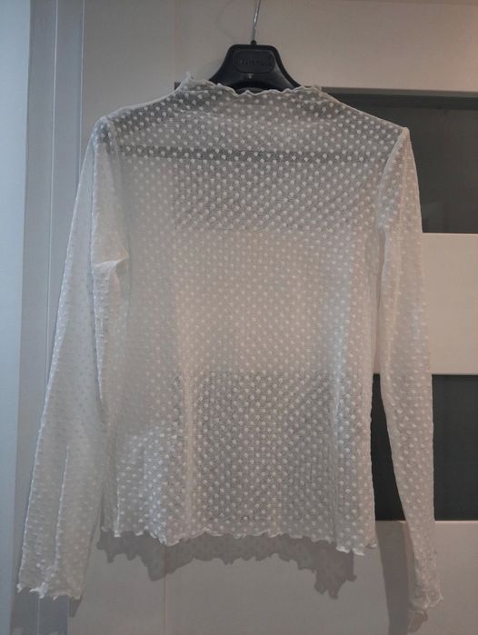 Biała bluzka Stradivarius