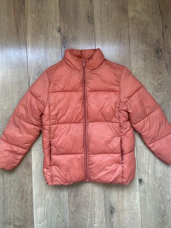 Куртка оранжева Zara 134см 9років хлопець
